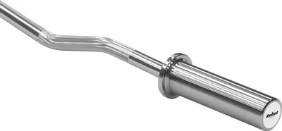 Produktbild von REBEL ACTIVE Olympische Curlstange 50 mm  Olympische Langhantel 120 cm 6 kg