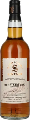 Produktbild von BenRiach 12 Jahre - 2013/2025 - Oloroso Sherry & Bourbon Casks - 100 Proof Edition #69 - Single Malt Scotch Whisky