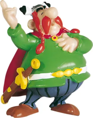 Image de Astérix : figurine Majestrix le chef