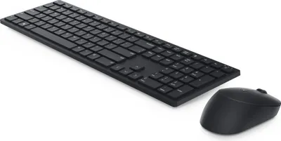 Produktbild von DELL KM5221W Tastatur-Maus-Set kabellos schwarz