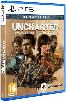 Obrázok produktu pre Videohra Uncharted Legacy of Thieves Collection, PS5, Remastered, Solo dobrodružstvo Uncharted 4 a The Lost Legacy