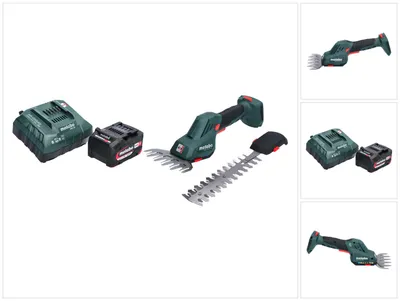Obrázek produktu pro Metabo SGS 18 LTX Q akumulátorové nůžky na trávu a keře 18 V + 1x akumulátor 4,0 Ah + nabíječka.
