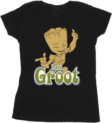Produktbild von Guardians Of The Galaxy - T-Shirt für Damen BI22467 (L) (Schwarz)