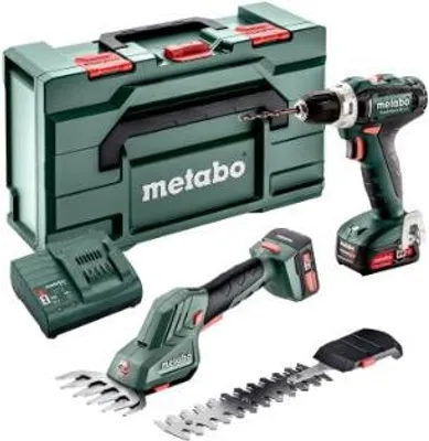 Produktbild von METABO Akkuset Combo Set 2.3.2 12V (685188000); BS 12 + SGS 12 Q; metaBOX 165 L