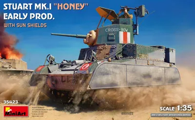 Produktbild von MINIART MA35423 Stuart Mk. I Honey Early Prod. w/Sun Shields