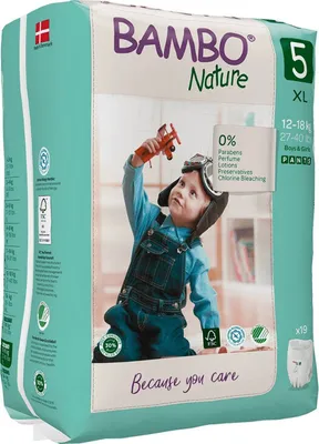 Produktbild von Bambo Nature Pants, Gr. 5, 12-18 kg   | Packung (19 Stück)