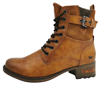 Produktbild von Mustang Damenschuhe Schnürstiefel Braun Freizeit