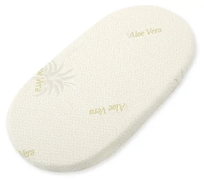 Immagine prodotto di Materasso per cestino per bambini BOHO - ALOE VERA con aloe