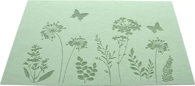 Produktbild von Platzmatte "Blumenwiese", 4er Set