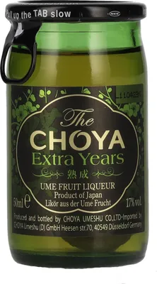 Image de The Choya Extra Years Ume Fruit Liqueur 17% Vol. 0,05l