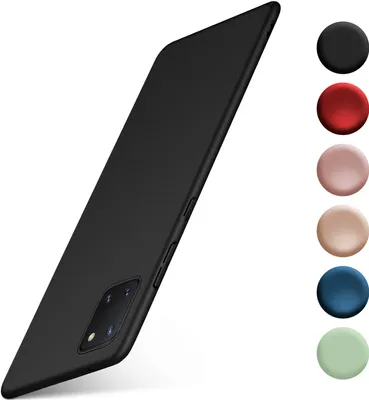 Produktbild von ALPHA-Case für Samsung Galaxy Note10 Lite, Farbe:Schwarz