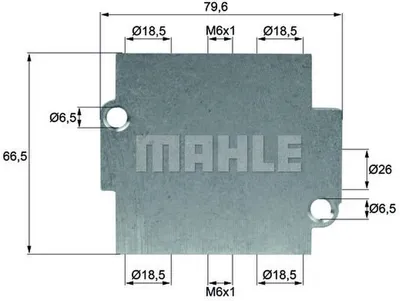 Produktbild von MAHLE Ölkühler-Thermostat TO 15 80 für BMW 5 Touring (F11)