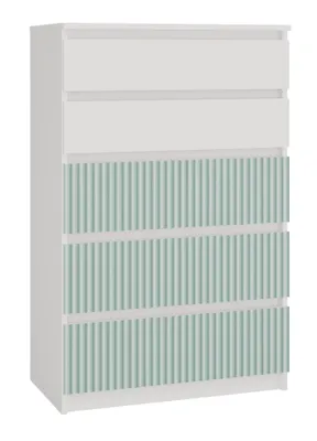 Immagine prodotto di Cassettiera con cassetti per bambini DUSTER - bianco / menta