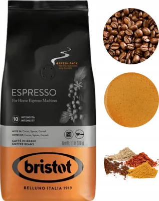 Produktbild von BRISTOT ESPRESSO Kaffeebohnen 500g