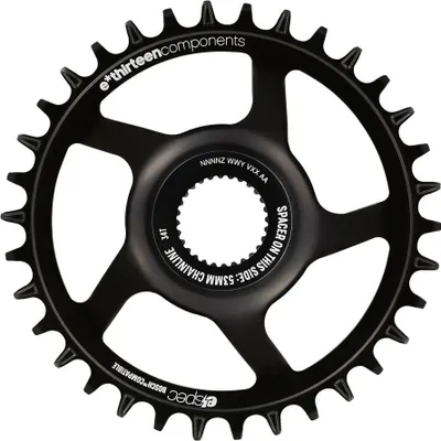 Obrázek produktu pro e*thirteen Helix core e*spec Bosch SX/CX Gen4 Direct Mount ocelový řetězový kroužek, 36 t, 53/55 mm