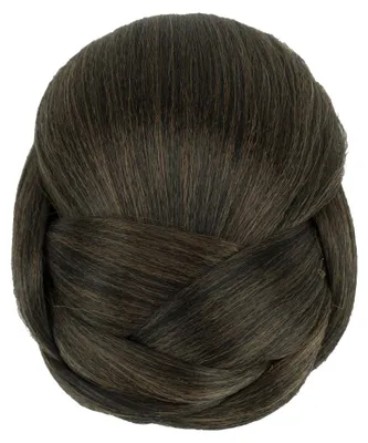 Immagine prodotto di Parrucca a chignon intrecciato - Marrone