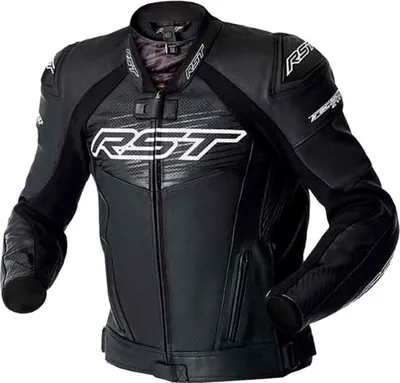 Produktbild von Rst Tractech Evo D3o Perforierte Lederjacke Schwarz S Mann Schwarz S