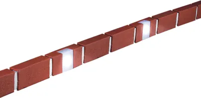 Produktbild von Beeteinfassung 1160 cm Ziegelstein mit Beleuchtung
