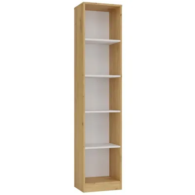 Produktbild von Bücherregal Onyx R40 EICHE ARTISAN WEISS