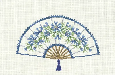 Productafbeelding van Le Bonheur des Dames Petit Point, stickpakket "Bessenliefhebber", telpatroon, 11x6 cm