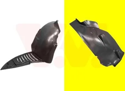 Produktbild von VAN WEZEL 4060436 Verkleidung Radhaus passend für PEUGEOT 407 SW (6E) Vorne Rechts hinterer Teil