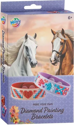 Produktbild von Diamantmalerei-Armband-Set – 2 Armbänder