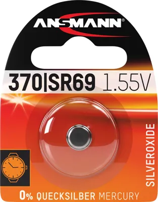 Zdjęcie produktu dla Ansmann 1516-0018, Jednorazowa bateria, Srebrny-Oksydowany, 1,5 V, 1 szt., 26 mAh, 3 lat(a)