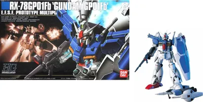 Obrázek produktu pro Bandai Model Kit - Gundam - Hguc Rx-78Gp01Fb Gundam Gpf01Fb - Model Kit