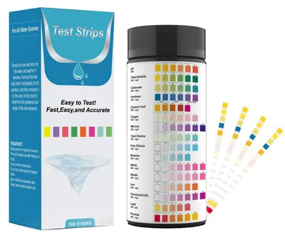 Produktbild von Solidchoice – 16-in-1-Wassertestkit für Trinkwasser und Aquarien