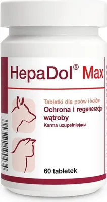 Produktbild von HepaDol Max Leberschutz und -regeneration FÜR HUNDE UND KATZEN 60 Tabletten