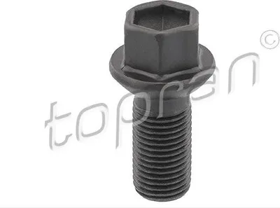 Produktbild von Radschraube M14x1,5 SW17, schwarz, Gesamtlänge 45,8 mm, Gewinde 28 mm