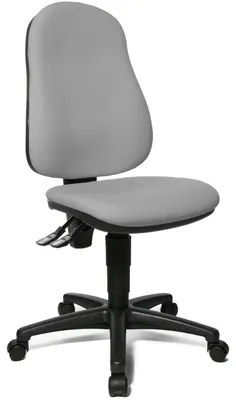 Produktbild von Topstar Home Office Bürostuhl POINT 60 Schreibtischstuhl ohne Armlehnen Stoff Drehstuhl
