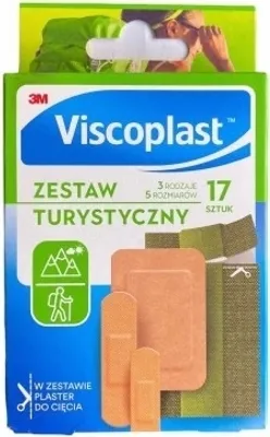 Produktbild von Viscoplast Pflaster Reiseset 17-tlg