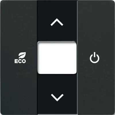 Produktbild von BUSCH JAEGER Zentralscheibe 6235-885 schwarz matt