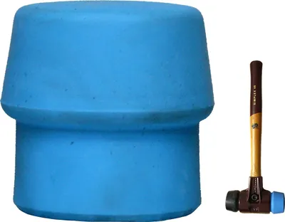 Produktbild von Simplex Schonhammer-Einsatz  Ø 50 mm TPE-Soft / Blau