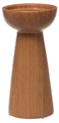 Obrázok produktu pre Keramický svietnik, 18 cm, hnedý