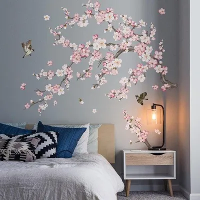 Produktbild von Wandsticker Dekoration, 47x47x324mm, Wohnzimmer, Schlafzimmer