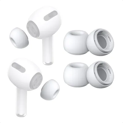 Productafbeelding van imoshion Siliconen Oortips 2-pack voor de Apple AirPods Pro 1 / 2 - M