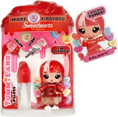 Produktbild von MGA Entertainment Yummiland Lip Gloss Doll - Pink (Lily Hearts), Mini-Puppe, Weiblich, 4 Jahr(e), Junge/Mädchen, 100 mm, Mehrfarbig