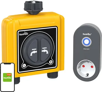 Immagine prodotto di RainPoint 2-zone irrigation controller with app