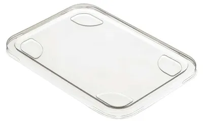 Image de 50 Couvercles Transparent pour Barquettes 2 compartiments 705, 840 ml Pratiques et Résistants en PP - D-Work