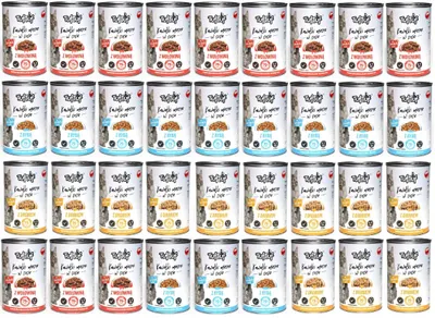 Zdjęcie produktu dla Karma mokra dla kota Tuf Tuf MiX SMAKÓW 36 szt x 415 g