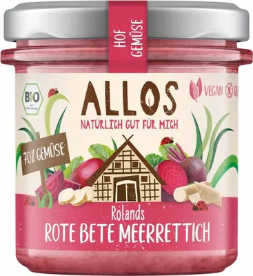 Obrázek produktu pro Hofgemüse - Rolandův křen z červené řepy 135g