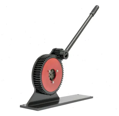 Produktbild von Manuelle Schlauchpresszange - Tischmontage Crimpwerkzeug - 6-32 mm Schläuche/PVC-Rohre - 6 Pressbacken - Gusseisen - Schwarz