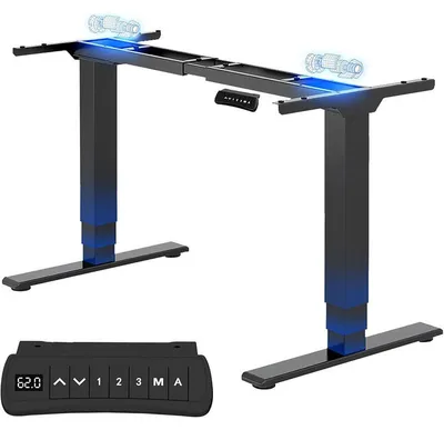 Produktbild von Höhenverstellbarer Tisch EC5B-Pro-EU, ohne Platte, schwarz