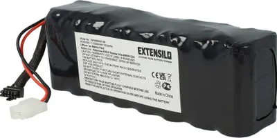 Produktbild von EXTENSILO Akku kompatibel mit Robomow Tuscania MS1500, MS1000, MS2500, MS1800, TS1800, TS1000 Rasenmäher (6000mAh 25,6V Li-Ion)