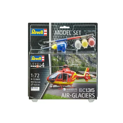 Obrázok produktu pre Revell Model Set EC135 AIR-GLACIERS 1:72