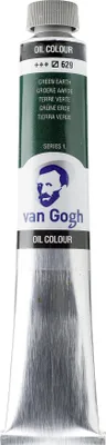 Obrázok produktu pre Olejová farba Van Gogh v tube 60 ml, zelená zem, 629