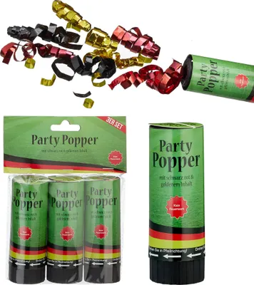 Produktbild von WM Party-Popper 'Deutschland'