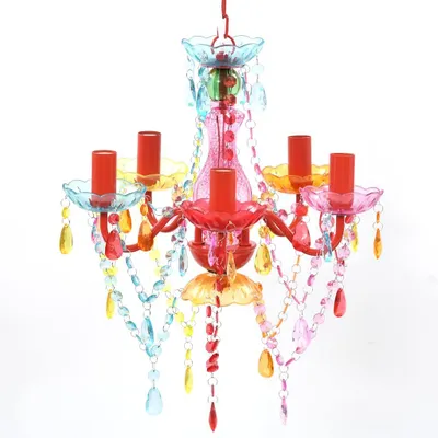 Immagine prodotto di Lampadario 5 lampadine Multicolore